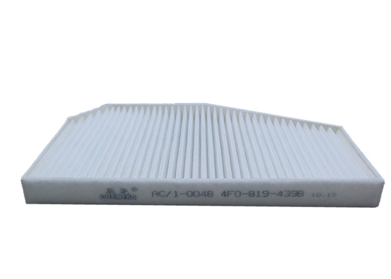 Non Woven Fabric Automobile Cabin Air Filters 4F0 819 439B Auto Parts Activated