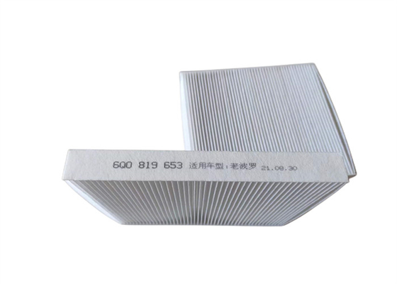 Rectangle 6Q0819653 250mm Car Cabin Filter For Many Cars VW Fox Polo Skoda Audi
