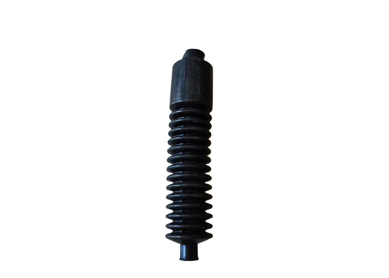 Black Bellows Rubber Boot 6mm Convoluted Rubber Bellows And Boots Silicone