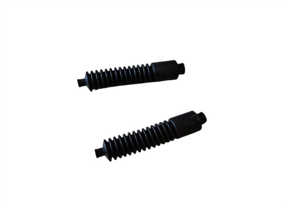 Black Bellows Rubber Boot 6mm Convoluted Rubber Bellows And Boots Silicone